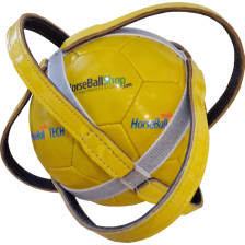 Horse-Ball Competition ball  "Ponte De Lima" - World Cup Edition Yellow